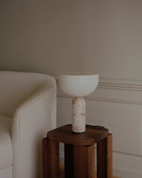 Kizu Bordslampa Small, Kunis Breccia Marble från New Works - 5 - Jacobsen Plus