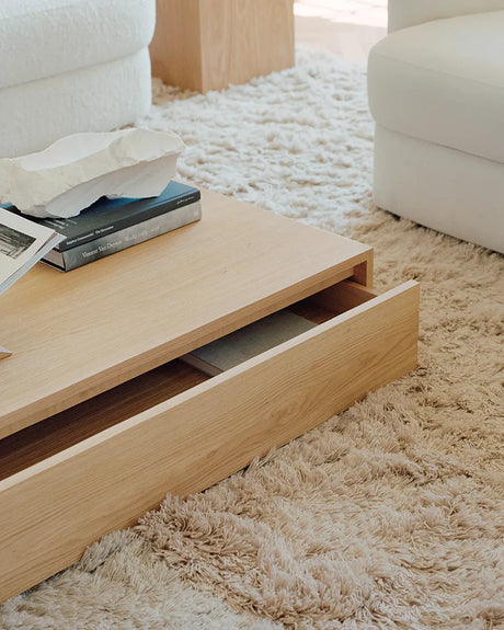 Mass Coffee Table Wide, ek från New Works - 2 - Jacobsen Plus