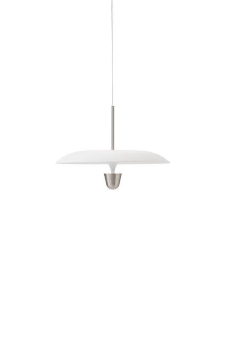 Kantarell Pendellampa Ø55 från New Works - Nickel - Jacobsen Plus