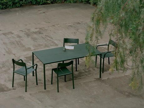 May Trädgårdsbord 170 x 85, mörkgrönt från New Works - 3 - Jacobsen Plus