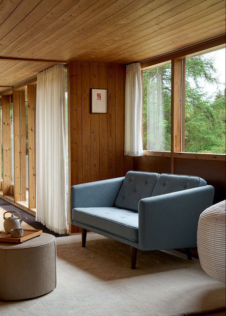 No. 1 Soffa 2-sits, Mood av Børge Mogensen - Mood 1101 - ljus olieret eg - Jacobsen Plus