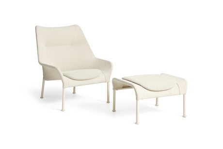 O2 Ottoman från Hay - Cream / Eggshell - Jacobsen Plus