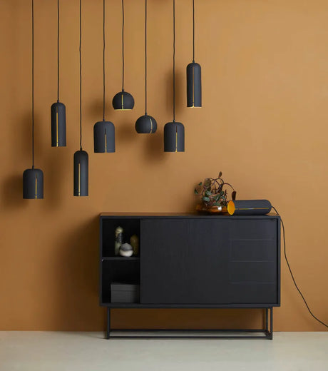 Virka Högt Sideboard från Woud - Ek-eg - Jacobsen Plus