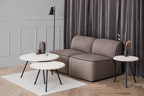 Tact Matta, benvit från Woud - L140 cm x B90 cm - Jacobsen Plus