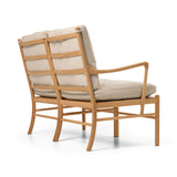 OW149-2 Colonial Soffa i oljad ek, Terra-läder av Ole Wanscher - 6 - Jacobsen Plus