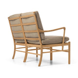 OW149-2 Colonial Soffa i oljad ek, Terra-läder av Ole Wanscher - 4 - Jacobsen Plus