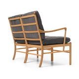 OW149-2 Colonial Soffa i oljad ek, Terra-läder av Ole Wanscher - 5 - Jacobsen Plus