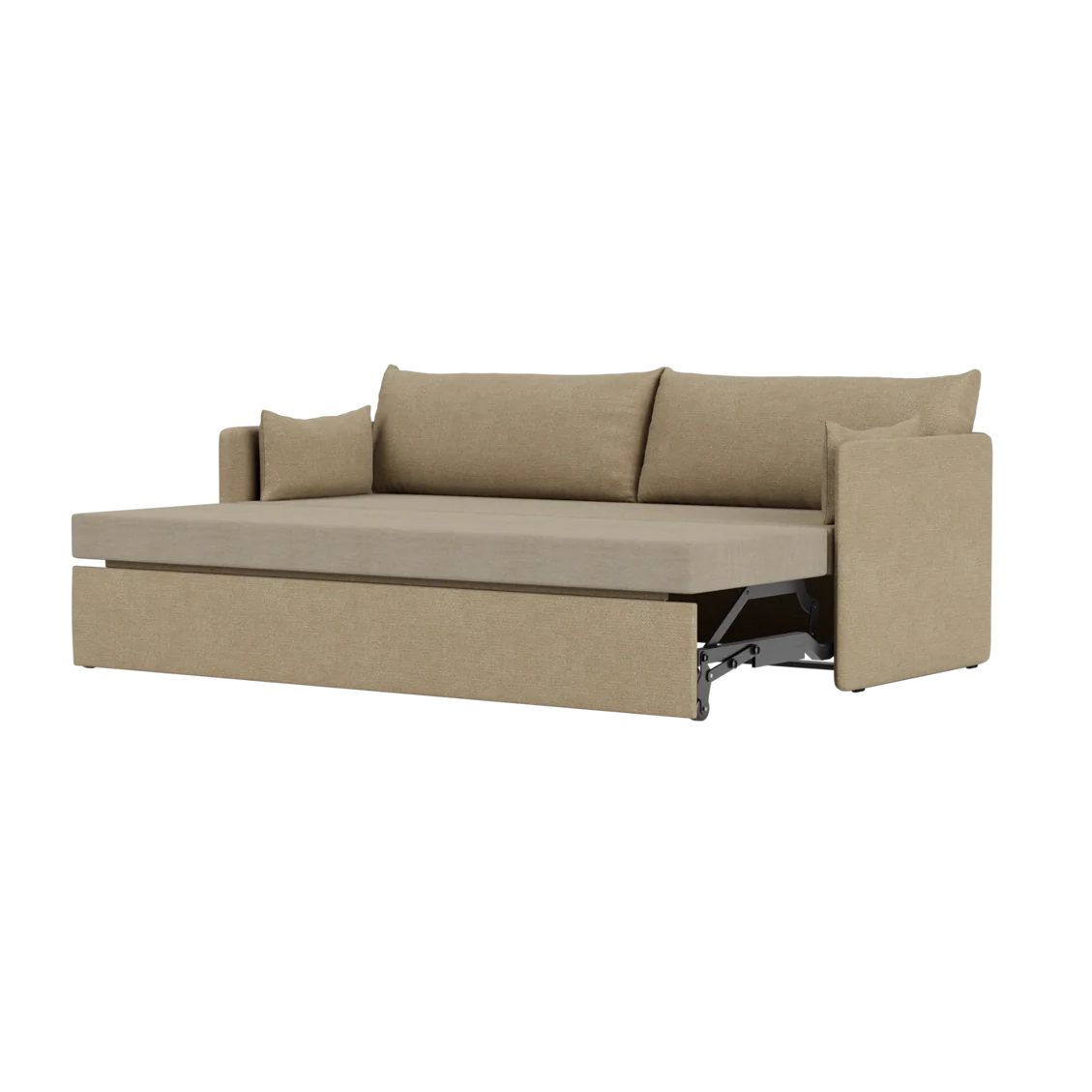 Offset 3-sits bäddsoffa från Audo Copenhagen - Audo Bouclé 02 - Jacobsen Plus