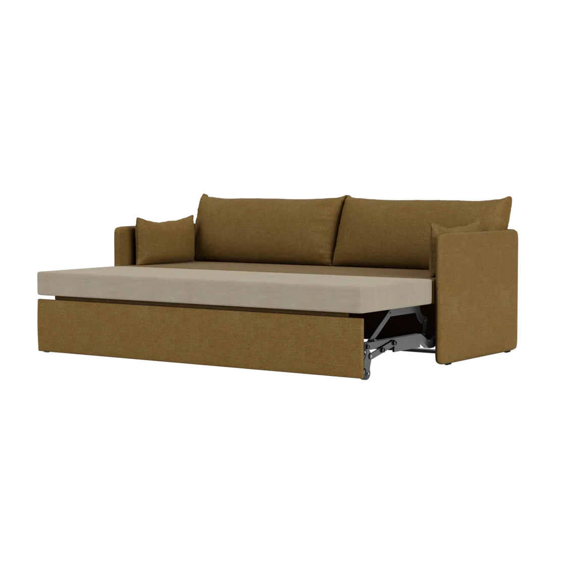 Offset 3-sits bäddsoffa från Audo Copenhagen - Audo Bouclé 06 - Jacobsen Plus