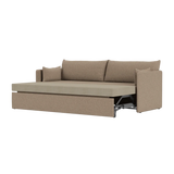 Offset 3-sits bäddsoffa från Audo Copenhagen - Logan Flint - Jacobsen Plus