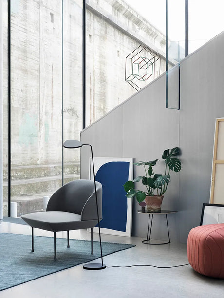 Airy soffbord, halv storlek från Muuto - Black - Jacobsen Plus