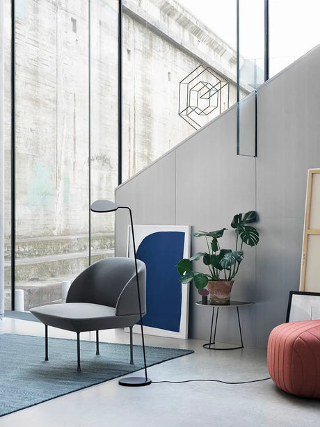 Leaf Golvlampa från Muuto - White - Jacobsen Plus