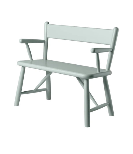 P11 barnbänk av Børge Mogensen - Blue grey - Jacobsen Plus