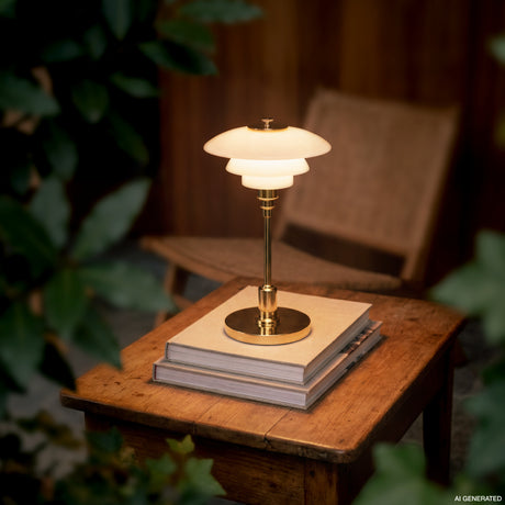 PH 1/1 Portable bordslampa, mässing från Louis Poulsen - 3 - Jacobsen Plus