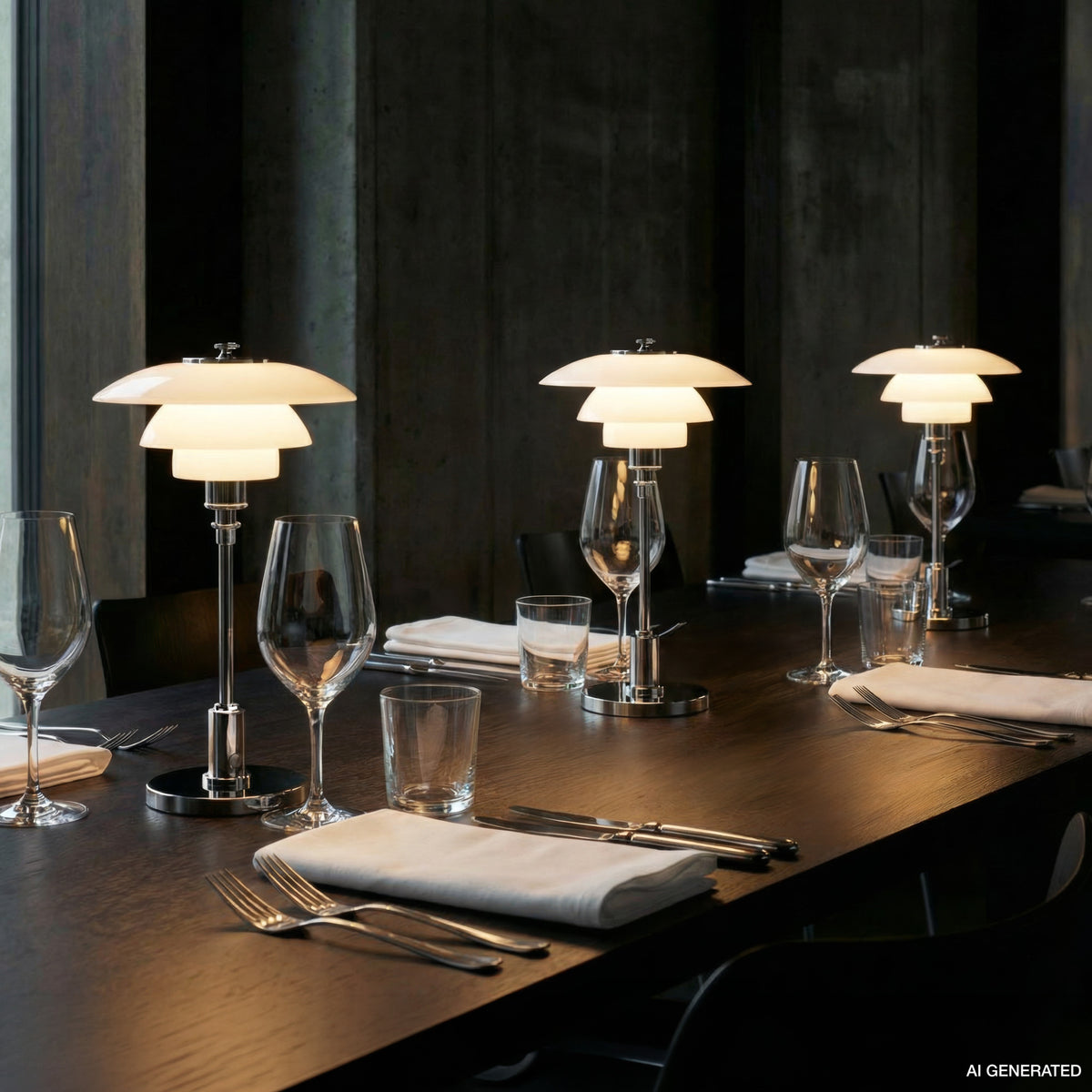 PH 1/1 Portabel bordslampa, krom från Louis Poulsen - 8 - Jacobsen Plus