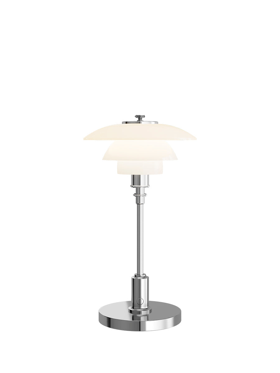 PH 1/1 Portabel bordslampa, krom från Louis Poulsen - 1 - Jacobsen Plus