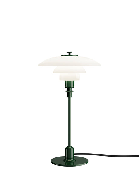 PH 2/1 Bordslampa, Glansig djupgrön från Louis Poulsen - Jacobsen Plus