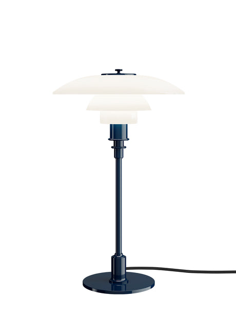 PH 3/2 Bordslampa, glansig djupblå från Louis Poulsen - Jacobsen Plus