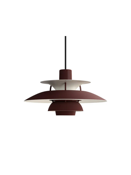 PH 5 Mini pendellampa, Monochrome vinröd av Poul Henningsen - 3 - Jacobsen Plus