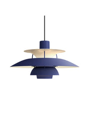 PH 5 Pendellampa, Monochrome Dusty Indigo av Poul Henningsen
