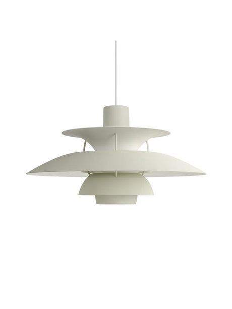 PH 5 Pendellampa, Monochrome Ljust tenn av Poul Henningsen - 5 - Jacobsen Plus