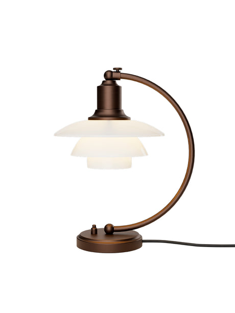 PH 2/2 Luna Bordslampa, Åldrad mässing från Louis Poulsen - Jacobsen Plus