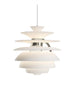 PH Snowball, soft white/chrome av Poul Henningsen