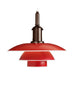 PH 3½-3 Pendel, röd av Poul Henningsen