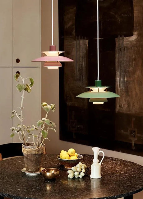 PH 5 Mini-pendellampa, Nyanser av grönt av Poul Henningsen - 2 - Jacobsen Plus