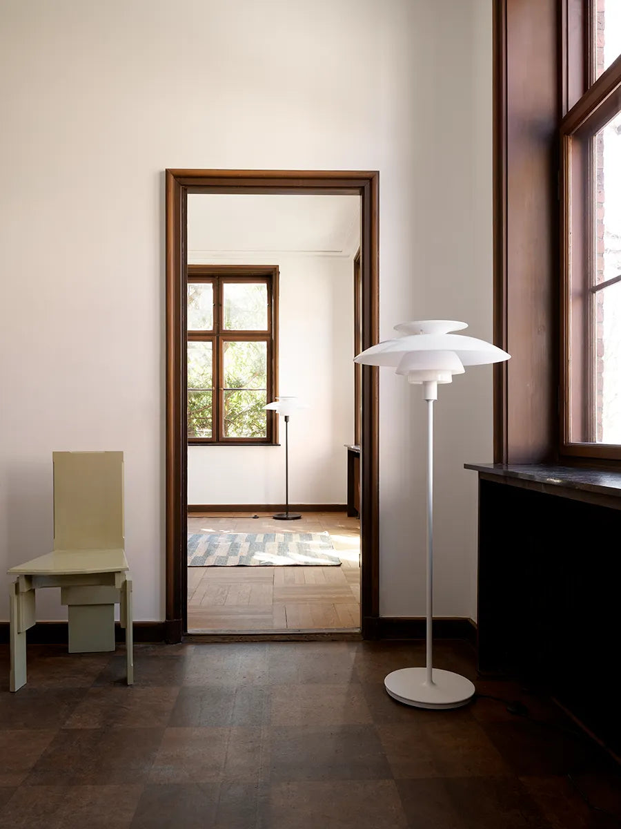 PH 80 golvlampa, vit från Louis Poulsen