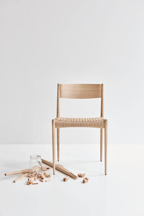 Pia Chair från DK3 - Såpbehandlad eg - Jacobsen Plus