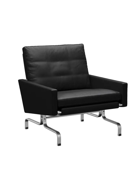 PK31 Loungestol av Poul Kjærholm - Aura læder / Cognac - Jacobsen Plus