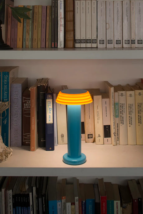 Sowden Light Bärbar lampa PL1, blå/orange - 3 - Jacobsen Plus