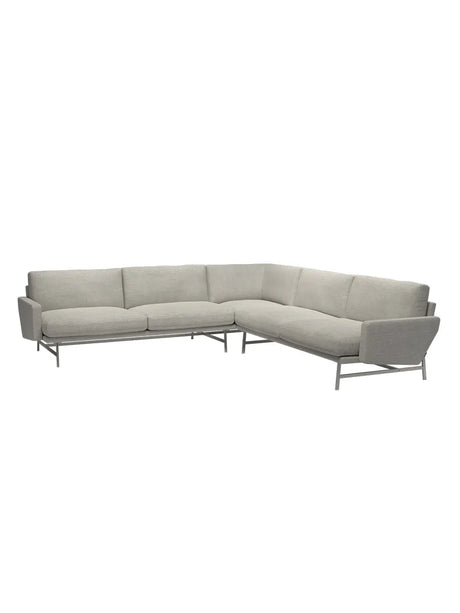 Lissoni PL115 Hörnsoffa, Clay 012 från Fritz Hansen - Jacobsen Plus