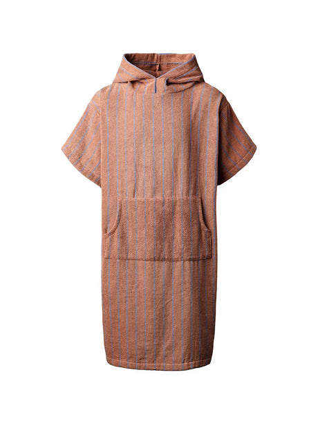Naram Poncho, kamel & ultramarin från Bongusta - S-M - Jacobsen Plus