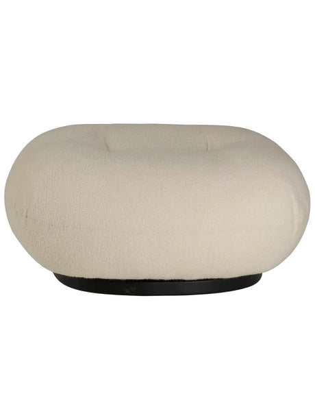 Pacha Ottoman Pouf, swivel från GUBI - Prisgruppe 1 / Pearl Gold - Jacobsen Plus