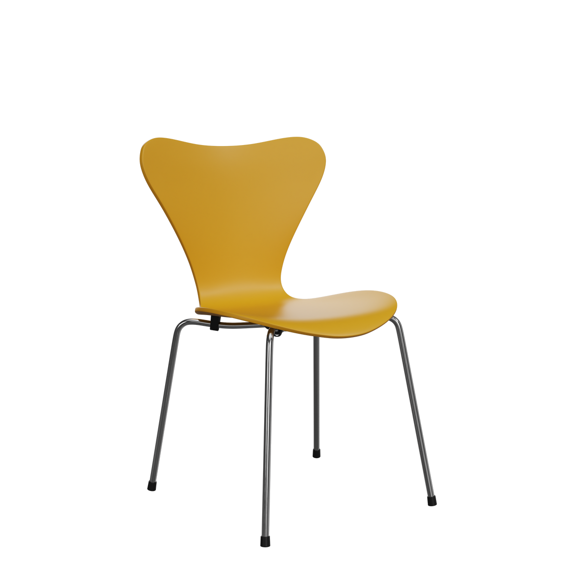 3107 Serie 7 Stol - Verner Panton 100 från Fritz Hansen - Yellow - Jacobsen Plus