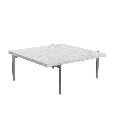 PK61 Soffbord, gråvit granit av Poul Kjærholm - Jacobsen Plus