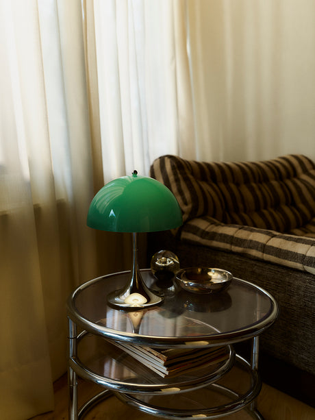 Panthella 250 Portabel, The Originals av Verner Panton - Original Opal Green - Jacobsen Plus