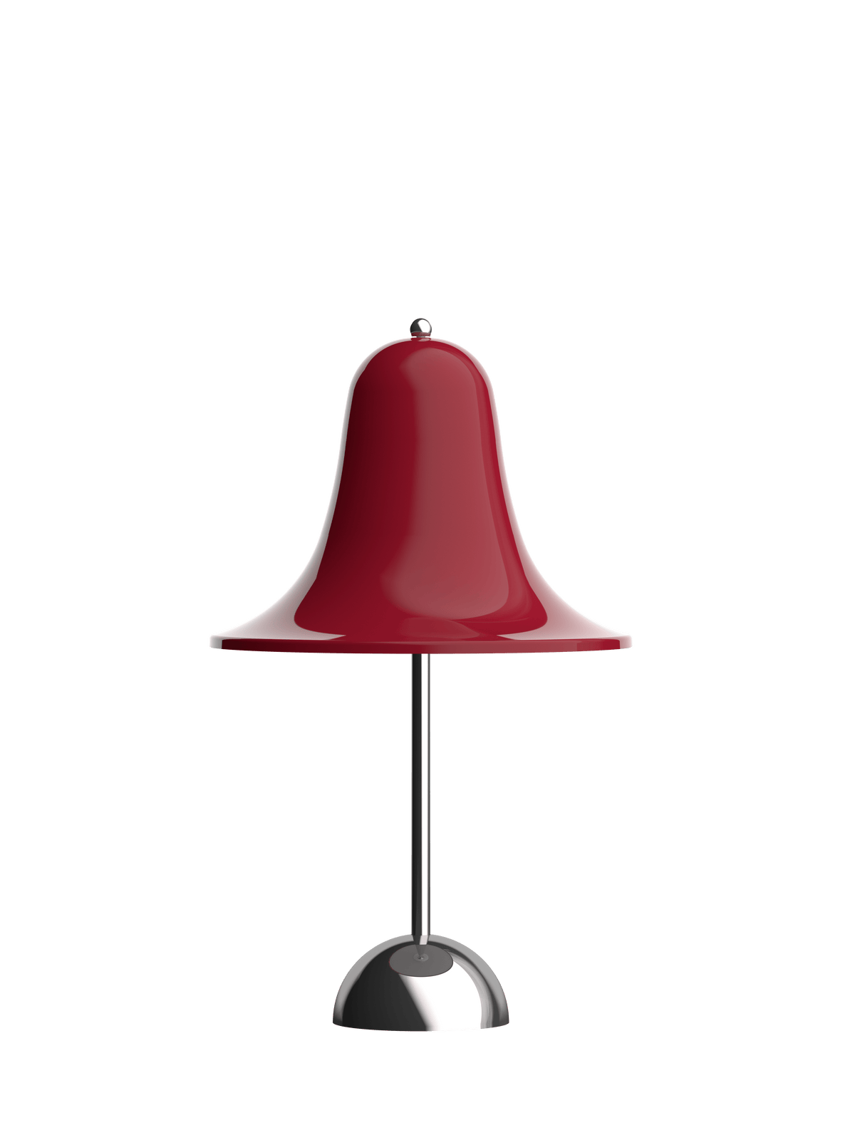 Pantop portabel bordslampa, Ø18 av Verner Panton - Cherry red - Jacobsen Plus