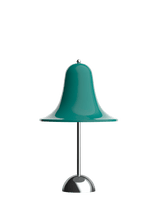 Pantop portabel bordslampa, Ø18 av Verner Panton - Dark teal - Jacobsen Plus
