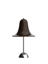 Pantop portabel bordslampa, Ø18 av Verner Panton - Pitch brown - Jacobsen Plus