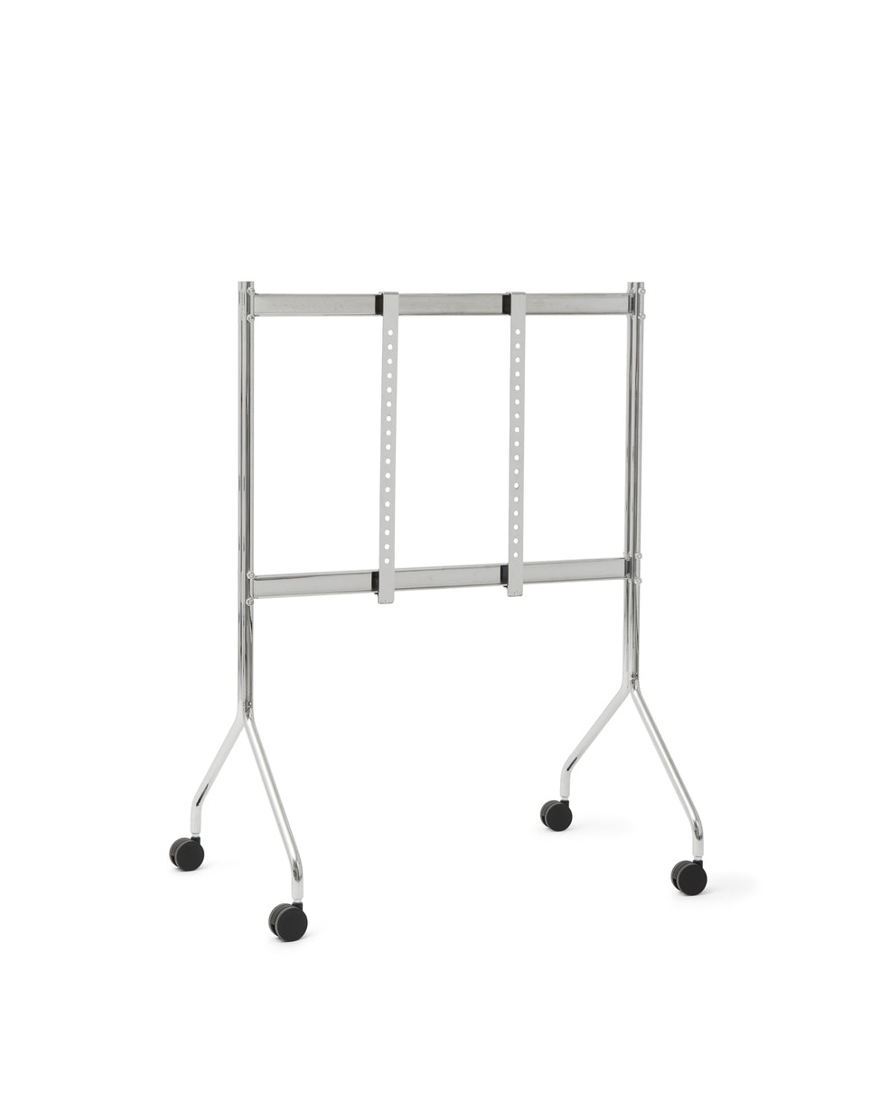 Pedestal - Moon Regular TV-stativ - Chrome - Jacobsen Plus