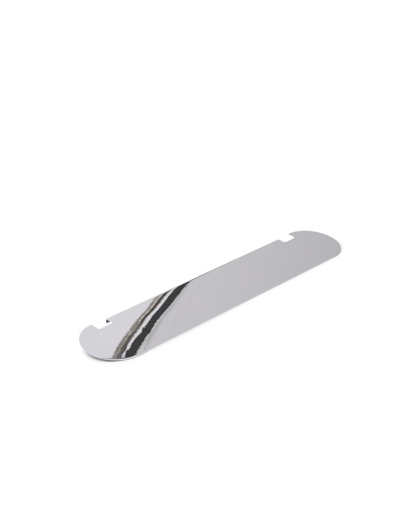 Pedestal - Moon Shelf, hylla för TV-stativ - Chrome - Jacobsen Plus