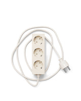 Pedestal - Power bar, Grenuttag med 3 uttag, 5 m sladd - Pearl - Jacobsen Plus