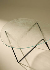 Pedrera soffbord, transparent strukturerat Glas från GUBI - 1 - Jacobsen Plus