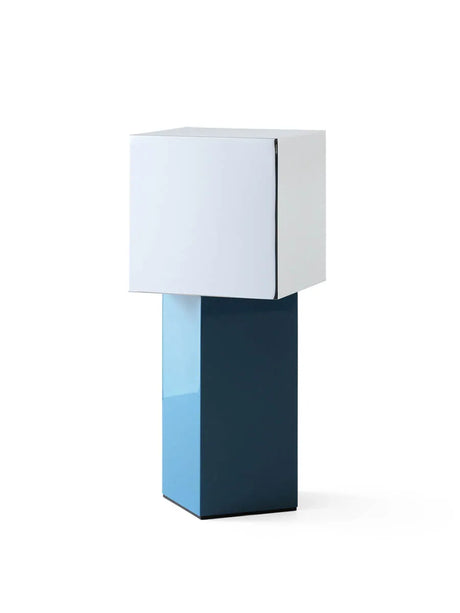 Pivot bärbar lampa, blå silver från &Tradition - Jacobsen Plus