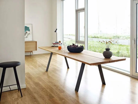 Plank Matbord från Naver Collection - 180 x 100 cm (GM 3200-18) / Ek / Såpbehandlad - Jacobsen Plus