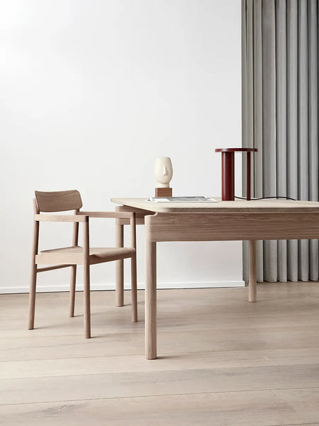 Post Matbordstol, ek ljus olja från Fredericia Furniture - 3 - Jacobsen Plus