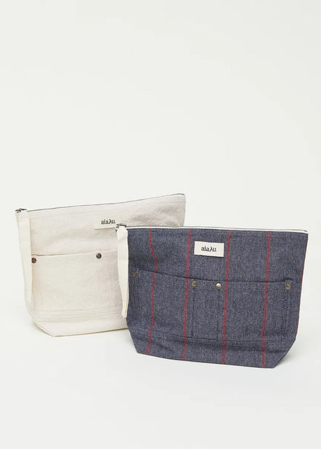 Pouch Pocket Canvas, pure ecru från Aiayu - 2 - Jacobsen Plus